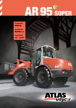 Колесни товарачи Atlas AR 95 E Super