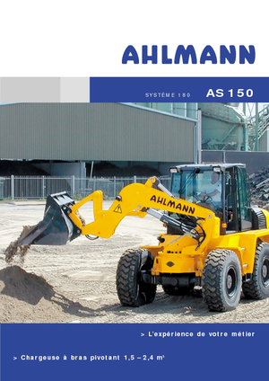 Колесни товарачи Ahlmann AS 150 e