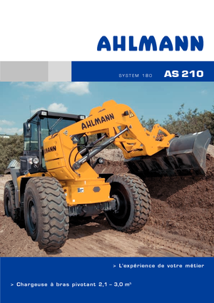 Колесни товарачи Ahlmann AS 210 e