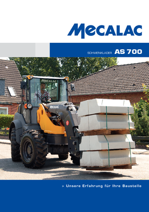 Колесни товарачи Mecalac AS 700