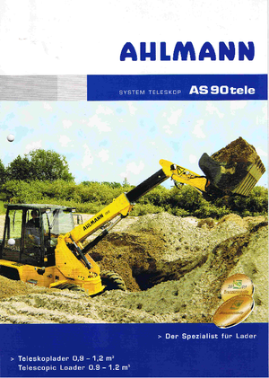 Колесни товарачи Ahlmann AS 90 tele