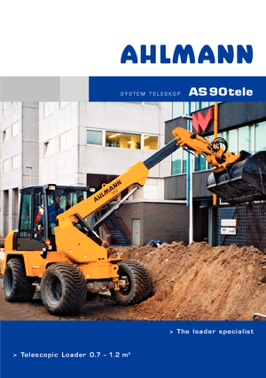 Колесни товарачи Ahlmann AS 90 tele