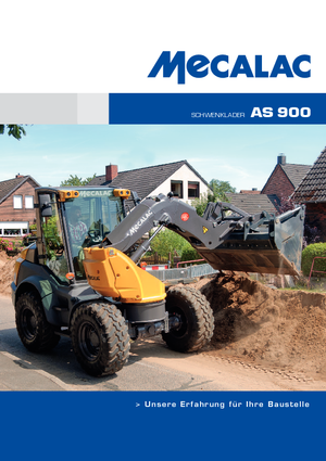 Колесни товарачи Mecalac AS 900