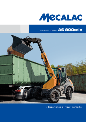 Колесни товарачи Mecalac AS 900 tele