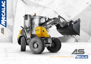 Колесни товарачи Mecalac AS1000