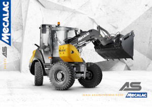 Колесни товарачи Mecalac AS1000