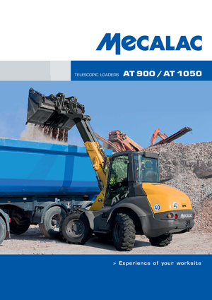 Колесни товарачи Mecalac AT 1050