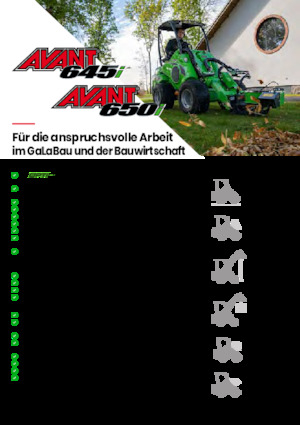 Колесни товарачи Avant Tecno Avant 650