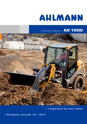 Колесни товарачи Ahlmann AX 1000