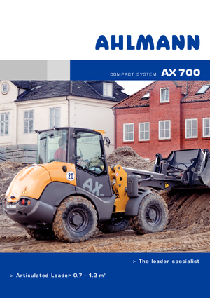 Колесни товарачи Ahlmann AX 700