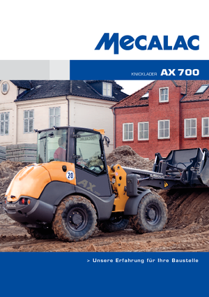 Колесни товарачи Mecalac AX 700