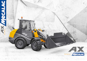 Колесни товарачи Mecalac AX850