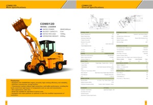 Колесни товарачи Lonking CDM858
