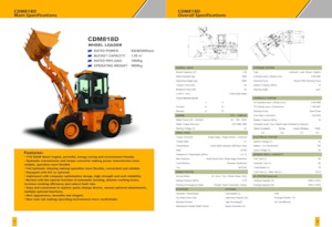 Колесни товарачи Lonking CDM818D