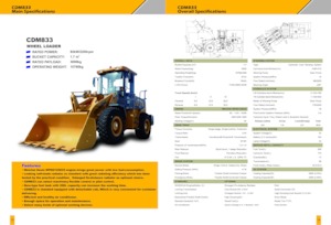 Колесни товарачи Lonking CDM833