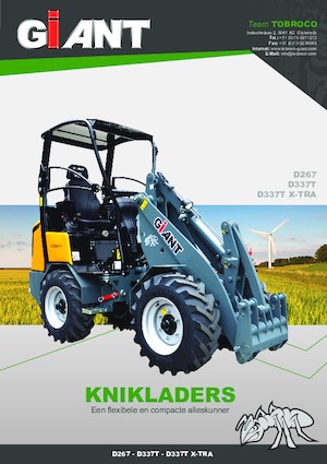 Колесни товарачи Giant D 337 T