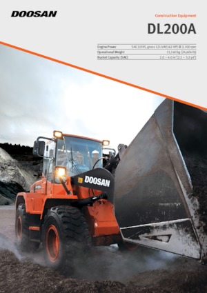 Колесни товарачи Doosan DL200A