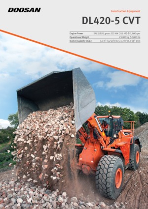 Колесни товарачи Doosan DL420-5CVT
