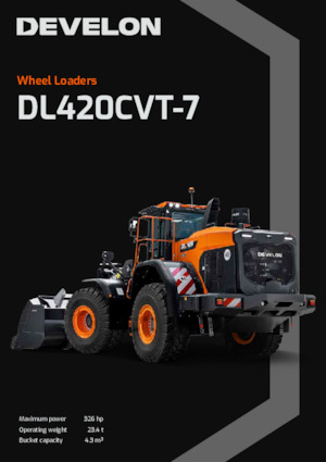 Колесни товарачи Develon DL420 CVT-7