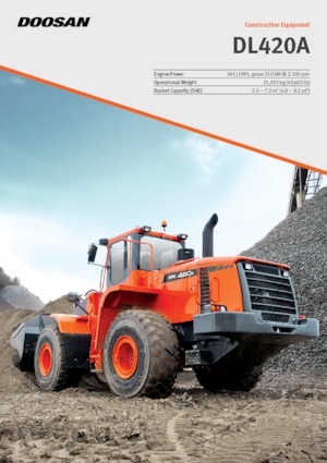 Колесни товарачи Doosan DL420A