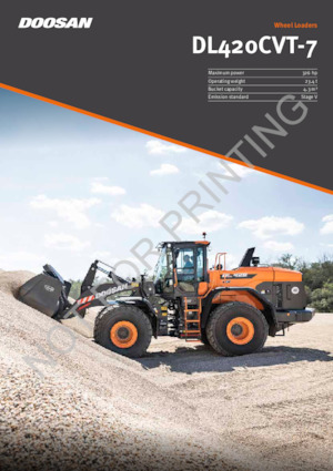 Колесни товарачи Doosan DL420CVT-7