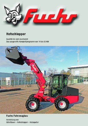 Универсални товарачи Fuchs Yard loaders F 1100