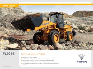 Колесни товарачи Foton Lovol FL935E-II