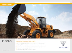 Колесни товарачи Foton Lovol FL938G-II