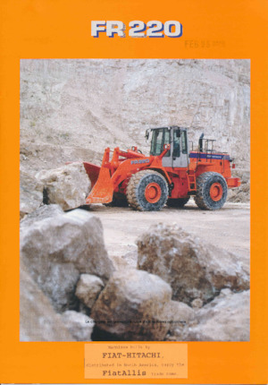 Колесни товарачи Fiat-Hitachi FR 220