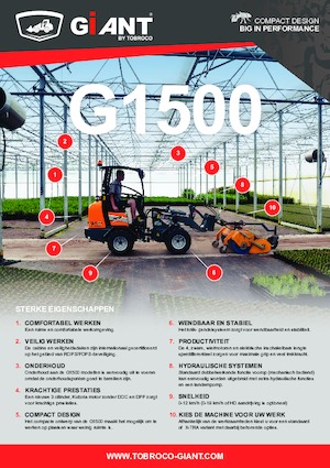 Колесни товарачи Giant G1500
