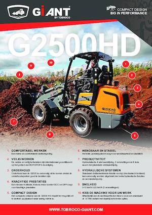 Колесни товарачи Giant G2500 X-tra HD
