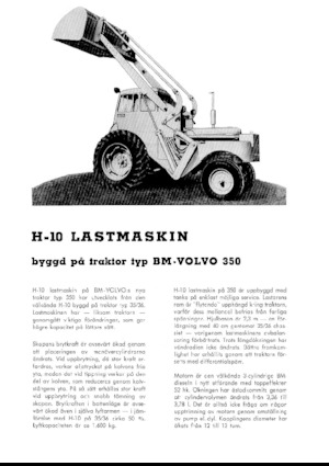 Колесни товарачи Volvo H10-350