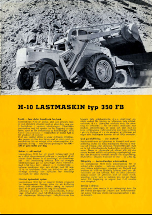 Колесни товарачи Volvo H10-350FB