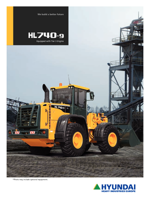 Колесни товарачи Hyundai HL 740-9