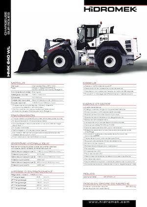 Колесни товарачи Hidromek HMK 640 WL