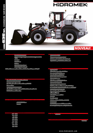 Колесни товарачи Hidromek HMK 635 WL