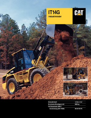Колесни товарачи Caterpillar IT 14 G