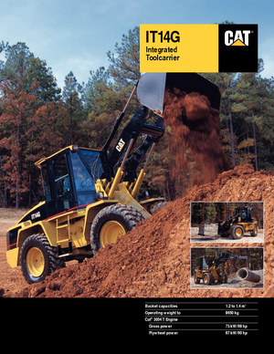 Колесни товарачи Caterpillar IT14G