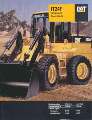 Колесни товарачи Caterpillar IT 24 F