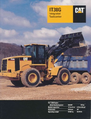 Колесни товарачи Caterpillar IT 38 F