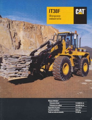 Колесни товарачи Caterpillar IT 38 F