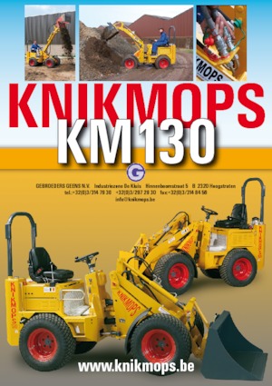 Колесни товарачи Gebr. Geens KM130