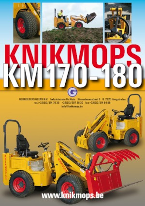 Колесни товарачи Gebr. Geens KM250H