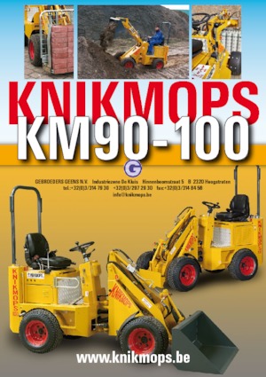 Колесни товарачи Gebr. Geens KM90