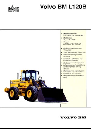 Колесни товарачи Volvo L 120 B