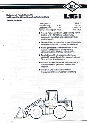 Колесни товарачи O&K L 15 i