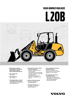 Колесни товарачи Volvo L20B