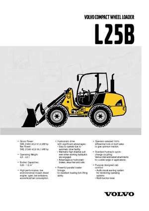 Колесни товарачи Volvo L25B
