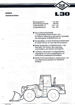 Колесни товарачи O&K L 30