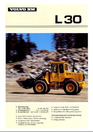 Колесни товарачи Volvo L 30